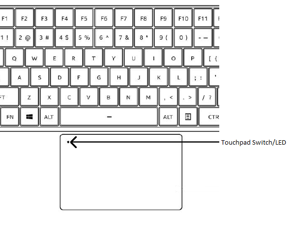 disable touchpad samsung laptop